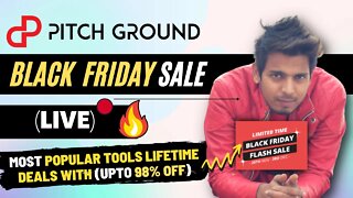 Pitchground Black Friday Sale Live🔥- Most Popular Lifetime Deals (UPTO 98% DISCOUNT + 15% Extra OFF)