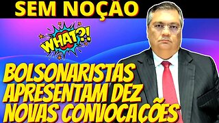 Bolsonaristas não aprendem e apresentam dez convocações de Flávio Dino