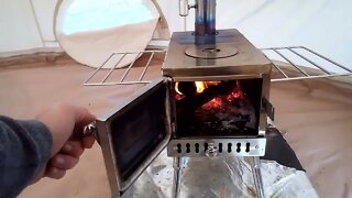 ***REVIEW*** KING CAMP 3M BELL TENT AND TENT STOVE