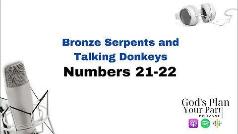 Numbers 21-22 | Bronze Serpents and Talking Donkeys