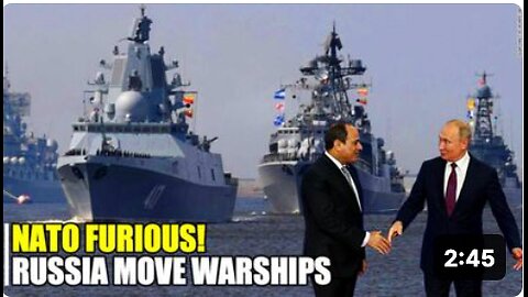 Russian warships detachment arrived in Egypt to begin joint maneuvers