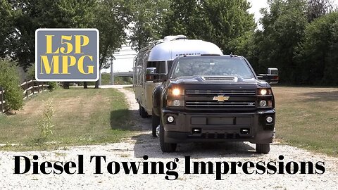First Diesel Tow In A 2020 Chevy 3500 Dually #rvlife