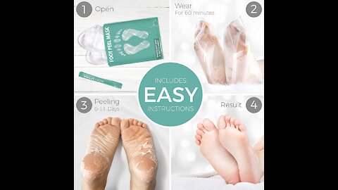 How To Make DIY Foot "Power Peel" (Easy to make!) | LinkUpp Beauty Tips