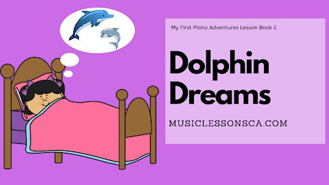 Piano Adventures Lesson Book C - Dolphin Dreams