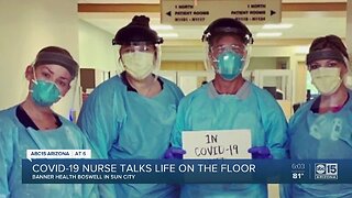 Nurse on a designated COVID-19 floor speaking out about working with coronavirus patients