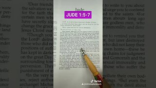 Reading Jude 1:5-7