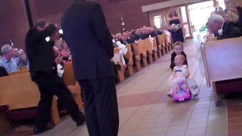 "The Cutest Flower Girl Ever!"