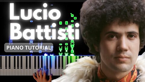 Lucio Battisti - Dieci Ragazze Piano Tutorial #pianotutorial #learnpiano #pianolessons