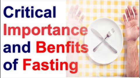 The Importance of Fasting #fasting #intermittentfasting #fastingdiet