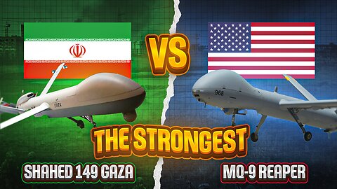 SHAHEED 149 GAZA VS. MQ-9 REAPER | THE ULTIMATE DRONE BATTLE SHOWDOWN