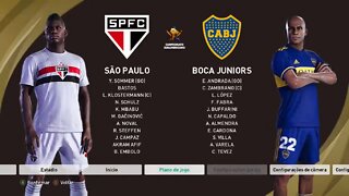 SÃO PAULO-BRA x BOCA JUNIORS-ARG | LIBERTADORES 2020 - FINAL | MASTER LEAGUE