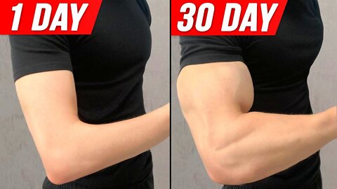 Home Workout | Get Bigger Arms in 30 DAYS