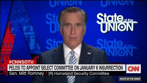 Romney: A Bipartisan Jan 6 Commission Would Have Had More Credibility