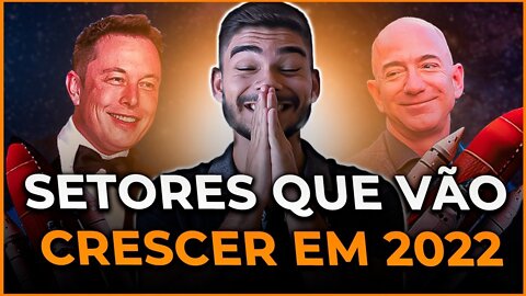 ESSES 3 SETORES VÃO CRESCER EM 2022 | MELHORES SETORES DA BOLSA DE VALORES PARA INVESTIR