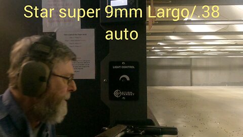 Star Model super 9mm Largo/.38 auto