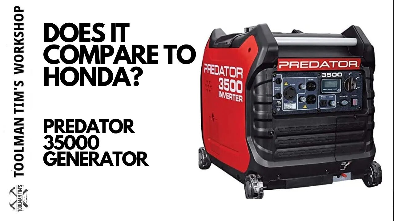 Harbor Freight Predator GENERATOR 3500 CONVERSATION QUIET?
