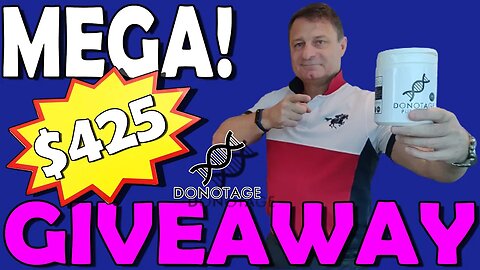 MEGA $425 Longevity Giveaway by DoNotAge