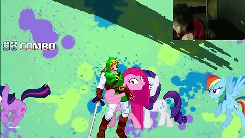 My Little Pony Characters (Twilight Sparkle, Rainbow Dash, And Rarity) VS Link In An Epic Battle