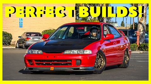 Amazing Integra and Civics take over REXFEST in San Diego, CA!