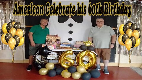 Tom From the USA 60th Birthday Naga City Camarines Sur Philippines.