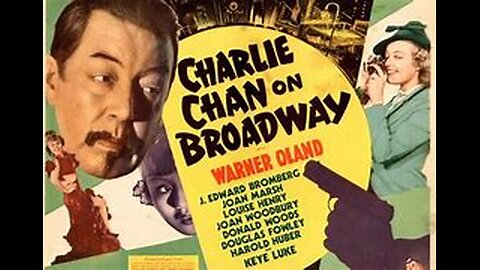 CHARLIE CHAN ON BROADWAY (1937) -- colorized