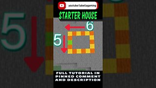 How To Build A Small Stone Starter Home | Minecraft