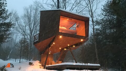 Cozy and Modern Tree House - Willow Treehouse - secluded, unique, romantic