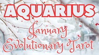 Aquarius ♒️- Growing together! January 24 Evolutionary Tarot reading #aquarius #tarotary #tarot