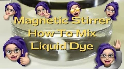 Tie-Dye Designs: Part One How To Mix Liquid Dye w/Magnetic Stirrer Unboxing