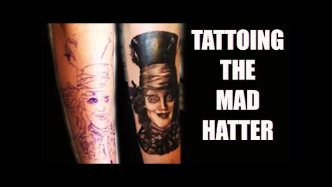 ✅Tattooing the MAD HATTER 👀 (REAL TIME) while telling you everything I'm doing!! 👀