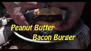 Peanut Butter Bacon Burger (low-carb)