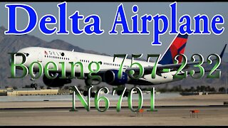 Delta Airlines Plane N6701 Boeing 757-232