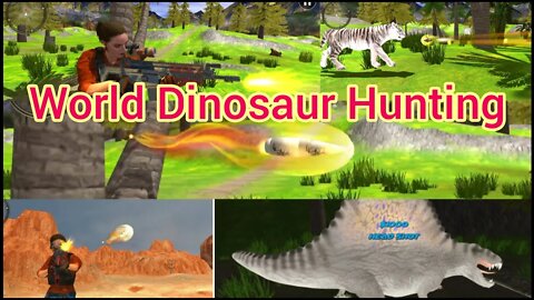 Hunting | Coyotes | World Dinosaur Hunting | GamePlay part-1 | The Small Hunter |