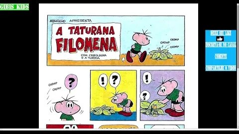 A Taturana Filomena Com Cebolinha E A Turma