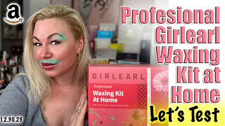 Live testing Girlearl Professional Waxing Kit At Home| Amazon