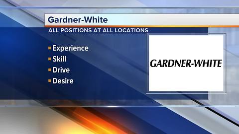 Gardner White hiring customer service associates and drivers