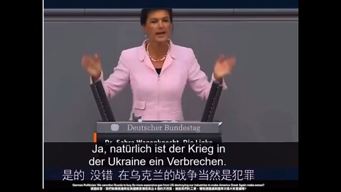 German Politician: We sanction Russia to buy 8x more expensive gas from US destroying our industries