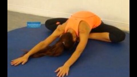 Butterfly Stretch For Flexibility With Kinesiological Stretching