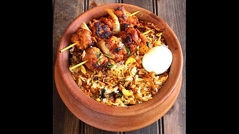 Savor the Flavor: Murgh Afghani Tikka Biryani 🤤😋🤤😋