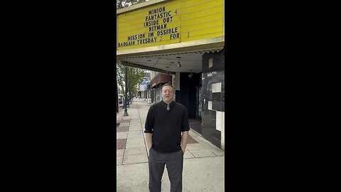 Ray goes to the Lincoln cinema movie theater that now has a nostalgic feel.