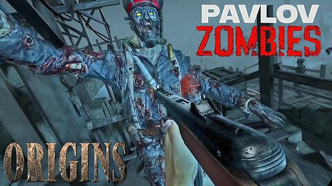 Black Ops 2 Origins Totally In VR!! Pavlov VR: Zombies