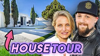 Cameron Diaz & Benji Madden | House Tour | Beverly Hills Mansion & More