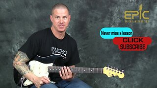 Learn melody licks lead guitar lesson Jeff Beck Cause We've Ended As Lovers rock blues soloing