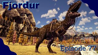 Carcharodontosaurus: What can it do? - ARK Fjordur - Episode 77