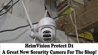 Heimvision Protect D1. A great new security camera for the shop!