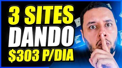 3 SITES PARA GANHAR DINHEIRO NA INTERNET HOJE! Até 303 Reais por Dia (Dinheiro Online)