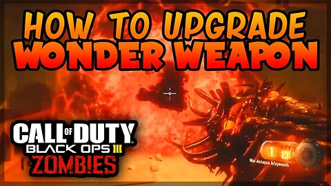 Black Ops 3 ZOMBIES "Shadows of Evil" - HOW TO UPGRADE WONDER WEAPON TUTORIAL! (BLACK OPS 3)