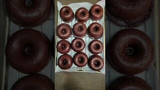 Baked Chocolate Cake Donuts made with Fresh Milled Flour