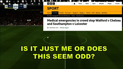 Two Football Fans On The Same Day.... Is It Worth Investigating Yet?