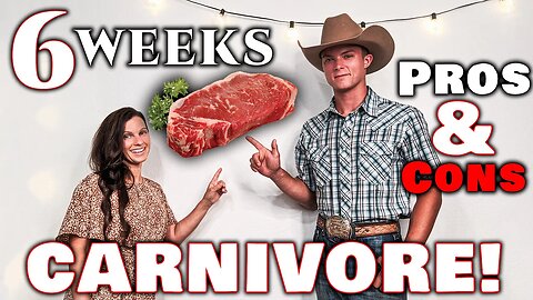 Breaking Boundaries: 6 Weeks as a Carnivore - The Pros and Cons Unveiled